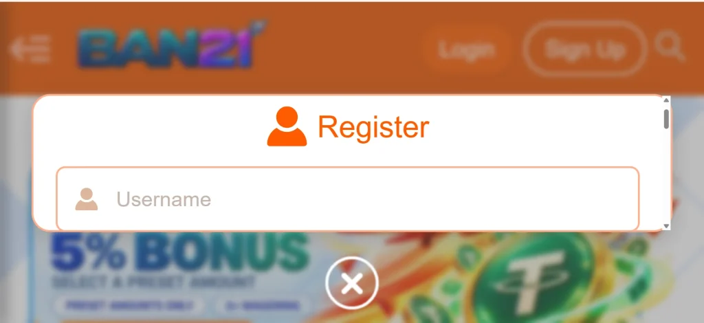 Ban21 login